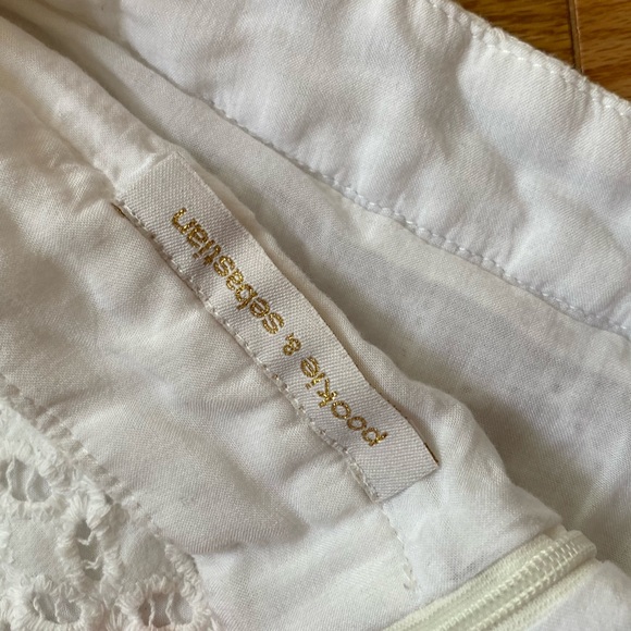 White Eyelet Shorts - Picture 3 of 4